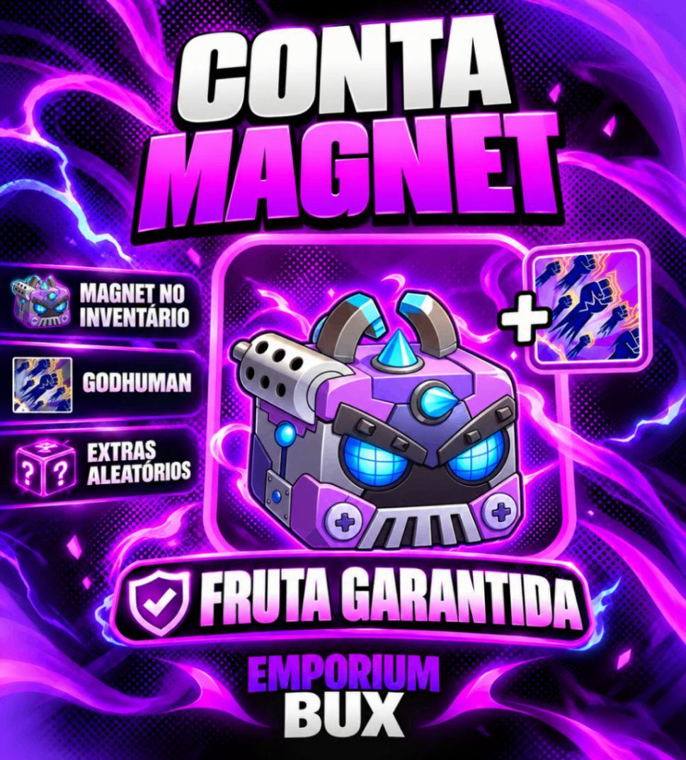 『 🧲 』 MAGNET NO INVENTÁRIO + GODHUMAN